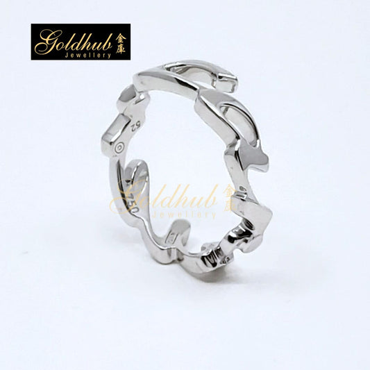 Cartier Signature Ring in White Gold