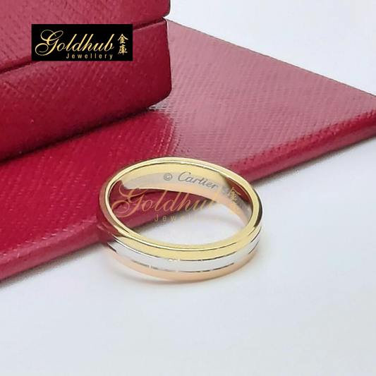 Cartier Vendome Louis Cartier Ring, 4.8mm Size 56