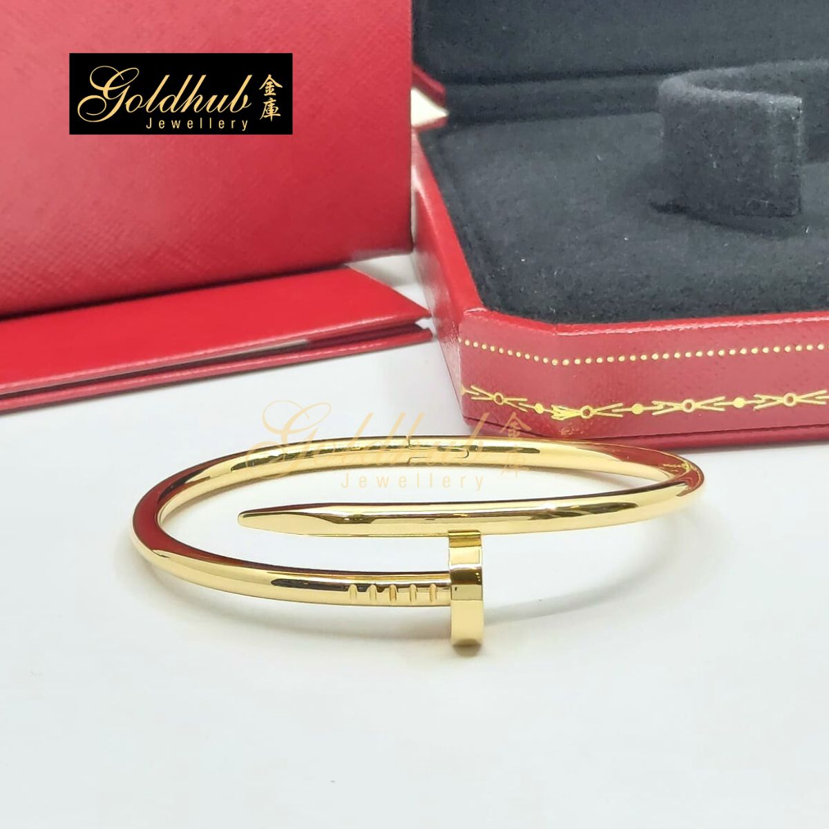 Cartier Juste Un Clou Bracelet, Classic Model in Yellow Gold, Size 16