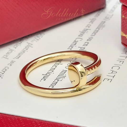 Cartier Juste Un Clou Ring, Classic Model in Yellow Gold, Size 65