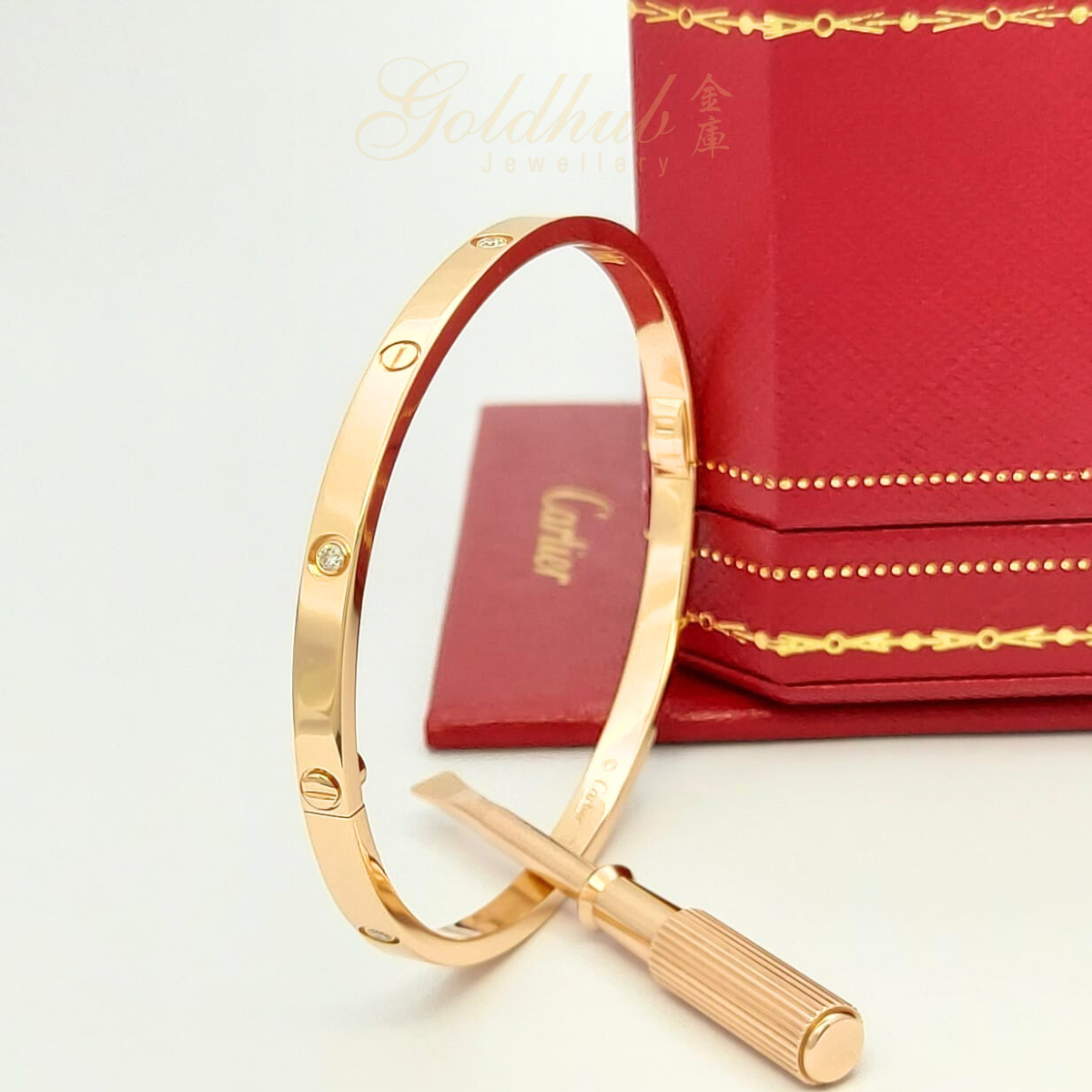 Pre loved best sale cartier love bracelet