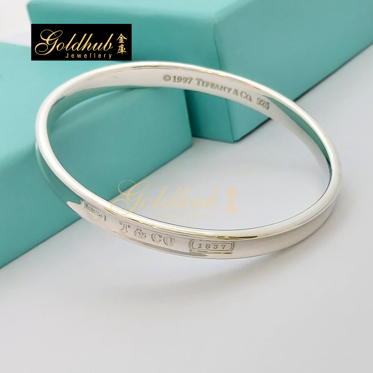 Tiffany & Co 1837 Bangle in Sterling Silver
