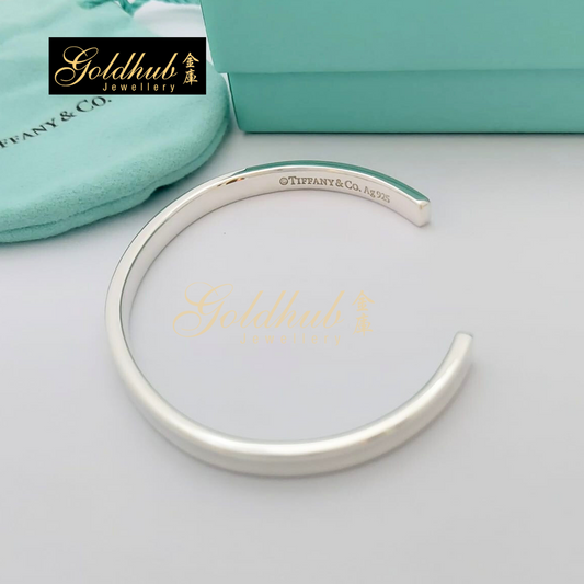 Tiffany & Co 1837 Cuff Bangle in Sterling Silver