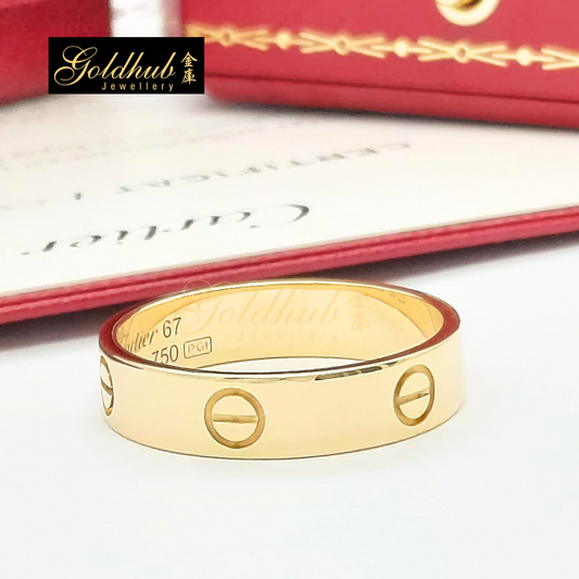 Cartier Love Ring in Yellow Gold, Size 67