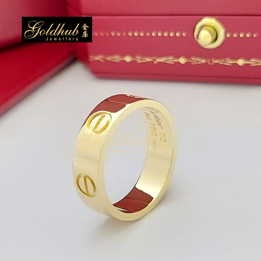 Cartier Love Ring (Classic Model) in Yellow Gold, Size 52
