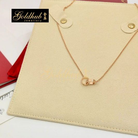 Cartier Love Necklace in Rose Gold