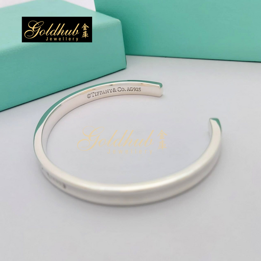 Tiffany & Co 1837 Cuff Bangle in Sterling Silver