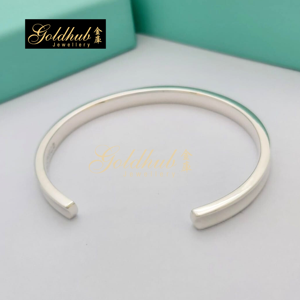 Tiffany & Co 1837 Cuff Bangle in Sterling Silver