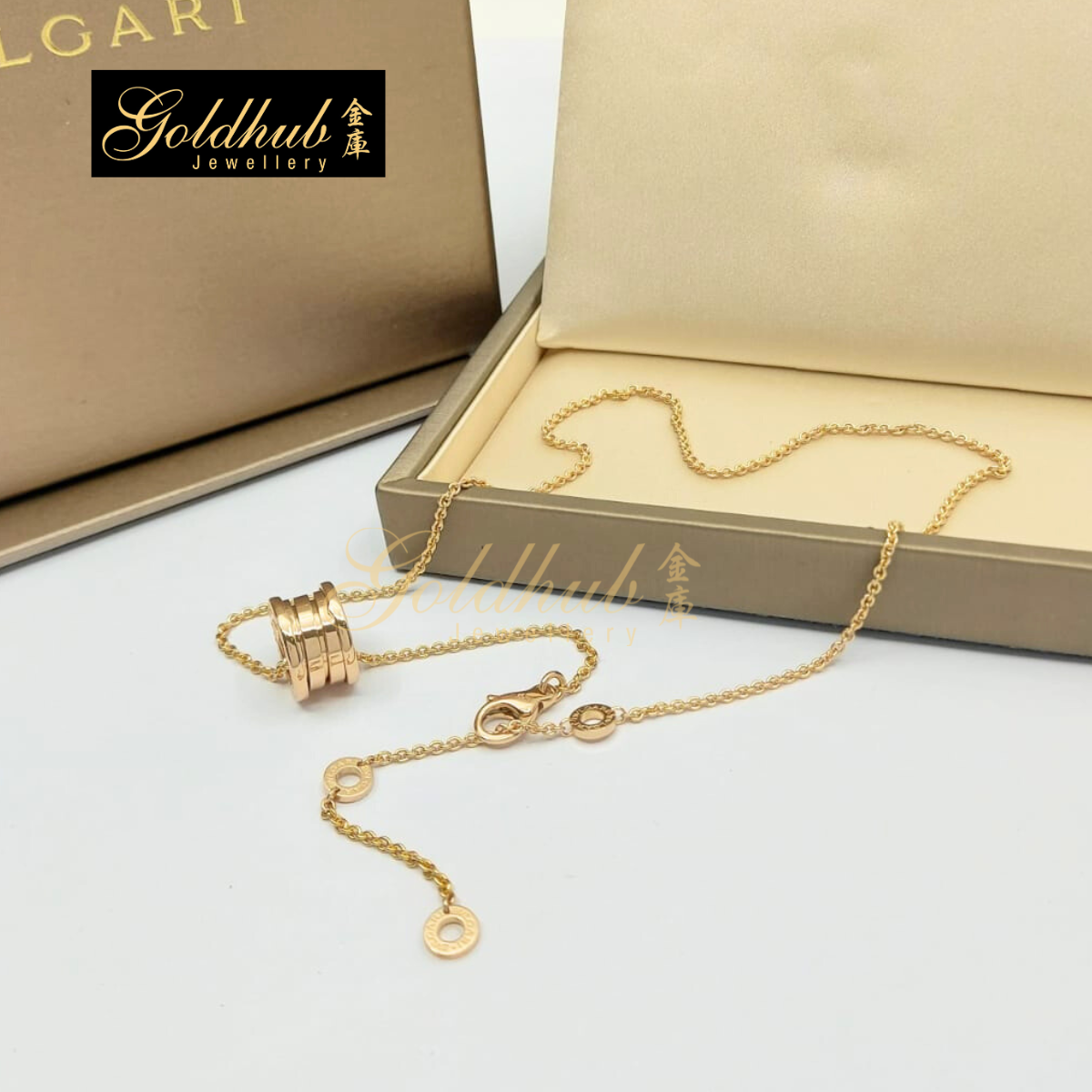 Bvlgari B.zero1 Necklace in Rose Gold