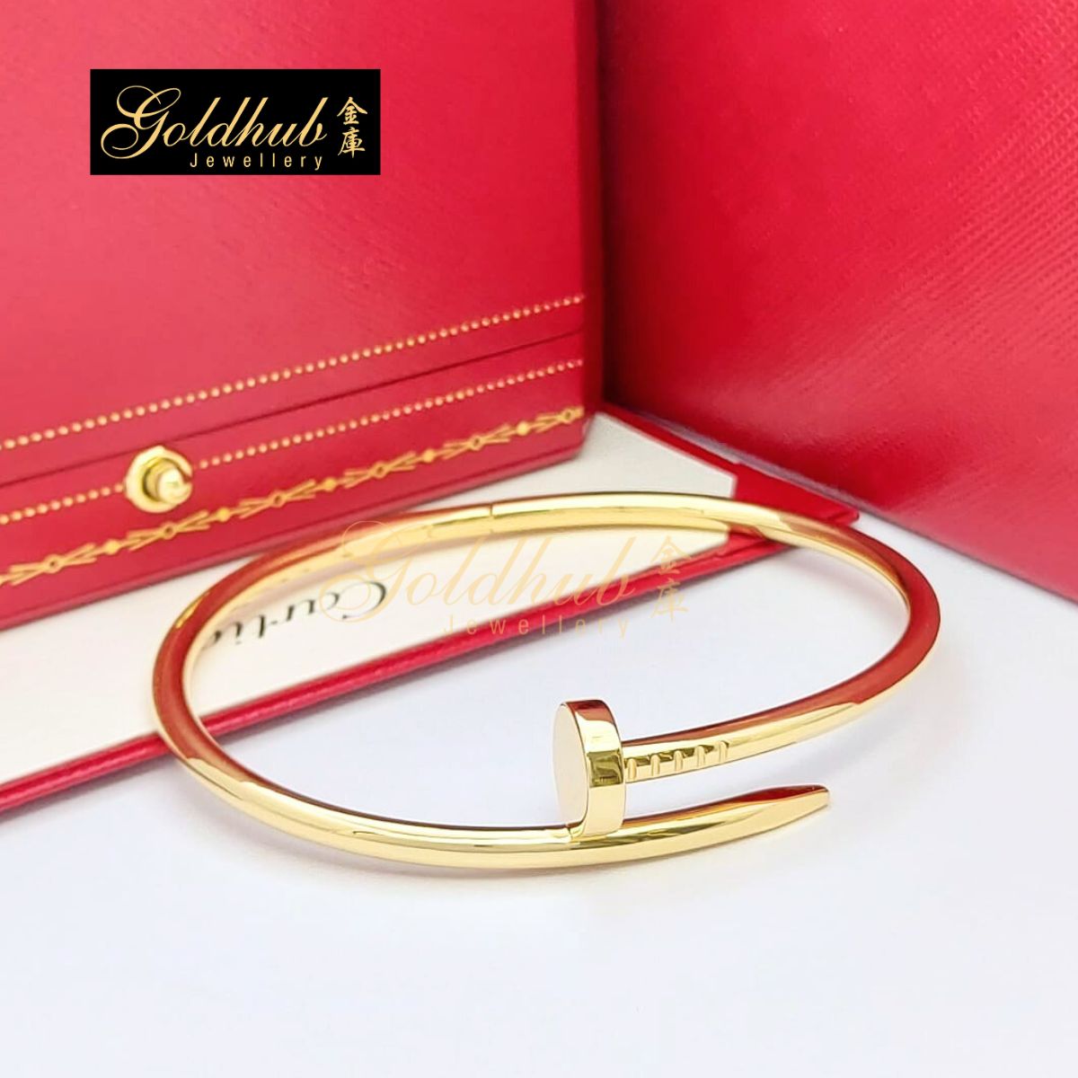 Cartier Juste Un Clou Bracelet in Yellow Gold, Size 19