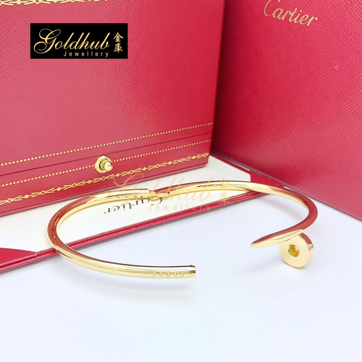 Cartier Juste Un Clou Bracelet in Yellow Gold, Size 19