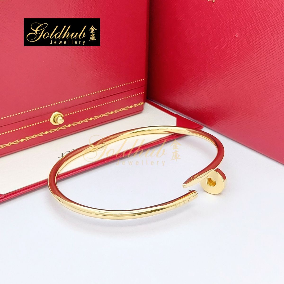 Cartier Juste Un Clou Bracelet in Yellow Gold, Size 19