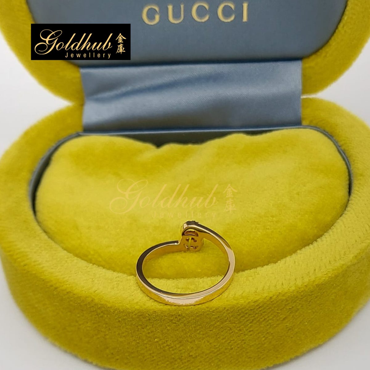 Gucci Diamond Ring in Rose Gold