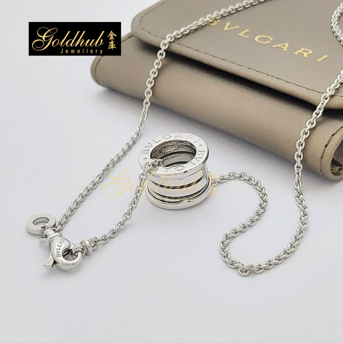 Bvlgari B.zero1 Necklace in White Gold