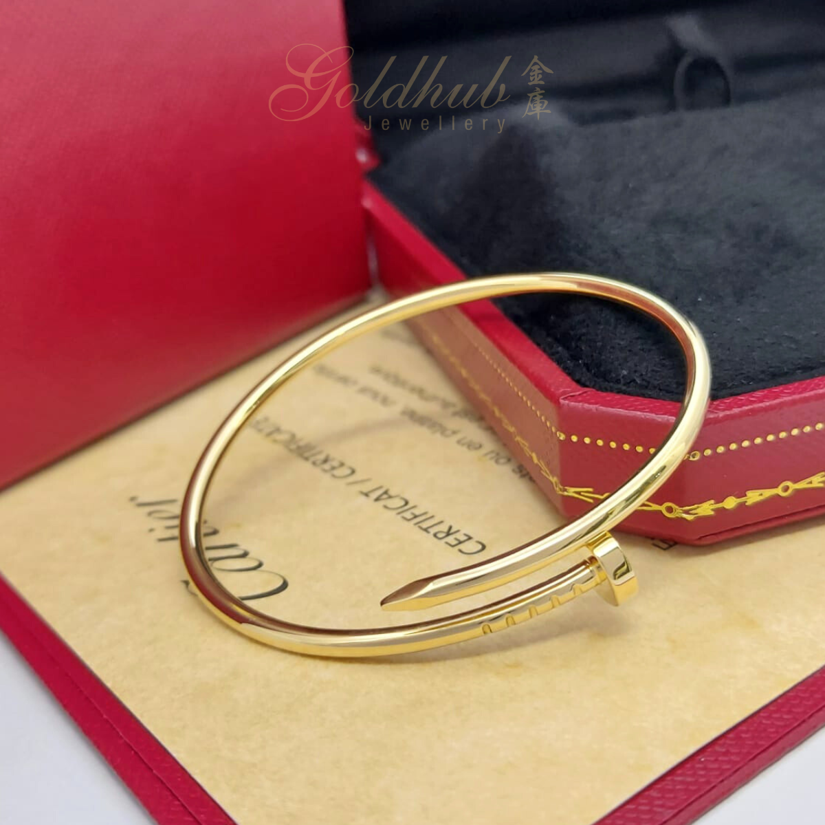 juste clou bracelet