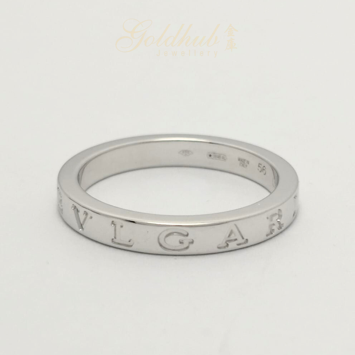 Bvlgari Bvlgari Ring in Platinum, Size 56