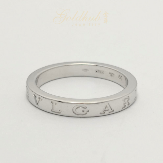 Bvlgari Bvlgari Ring in Platinum, Size 56