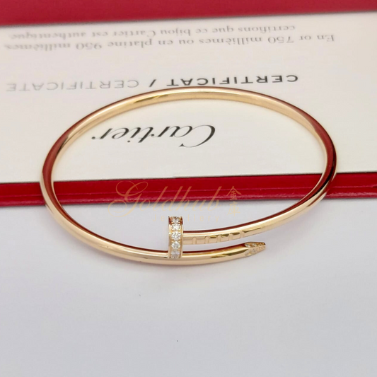 Cartier Juste Un Clou Diamond (Small Model) Bracelet in Rose Gold
