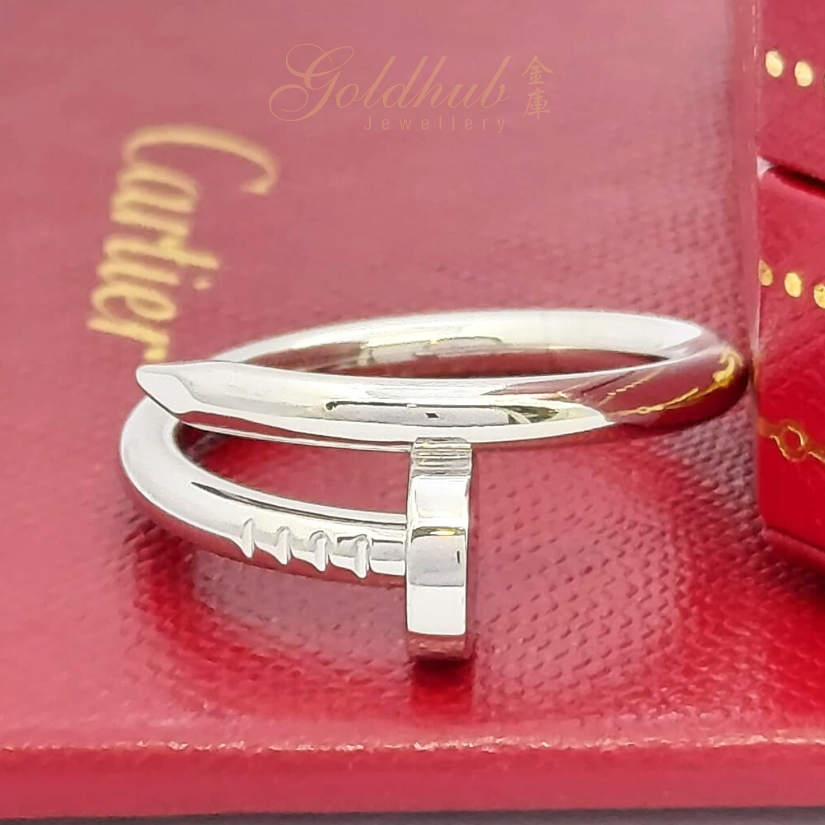 Cartier un 2025 clou ring