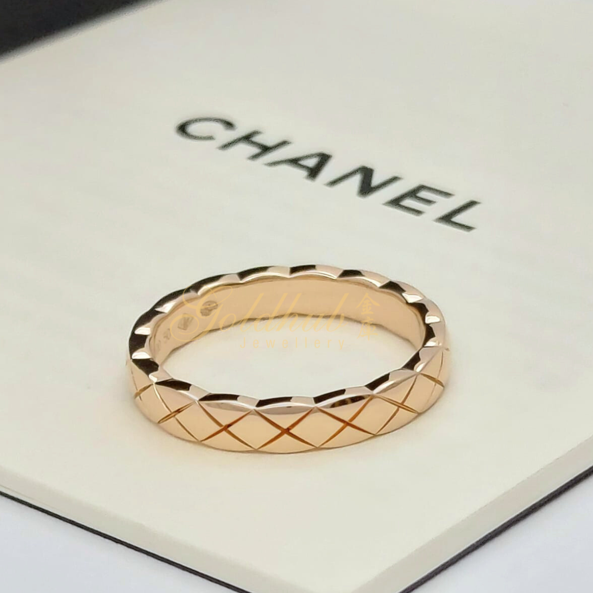Jewelry Chanel Ring Coco Chanel Coco Crush Ring (Mini Version) In
