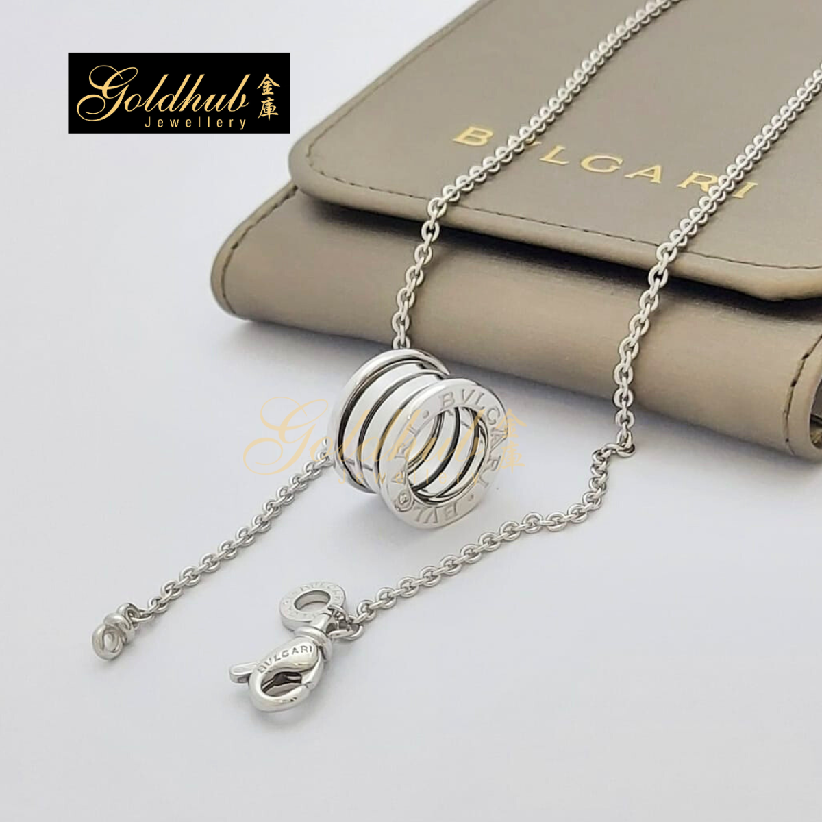 Bvlgari B.zero1 Necklace in White Gold