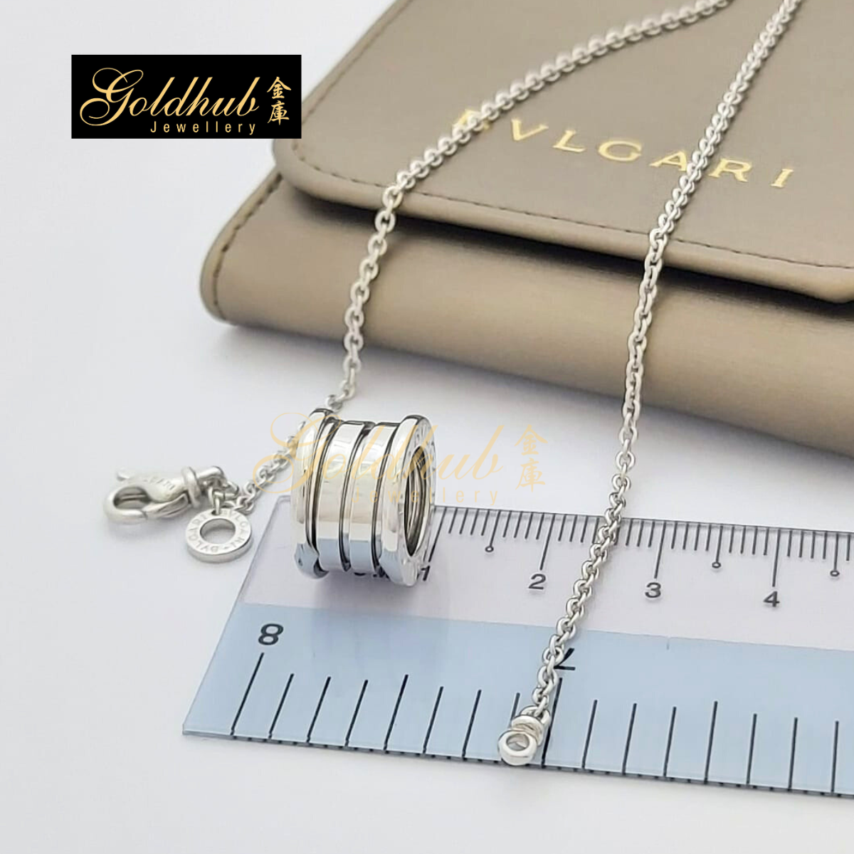 Bvlgari B.zero1 Necklace in White Gold