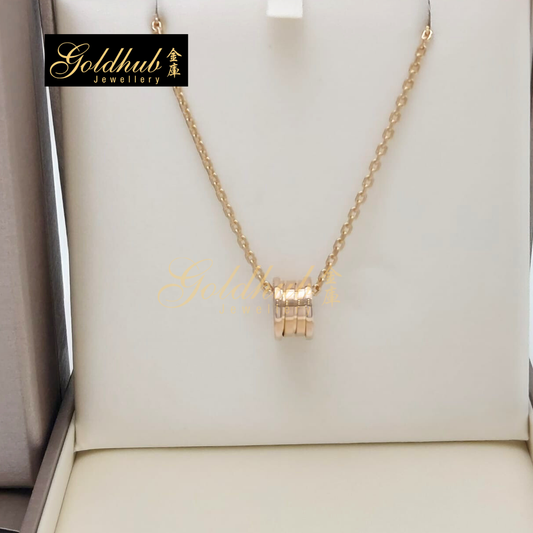 Bvlgari B.zero1 Necklace in Rose Gold, 60cm