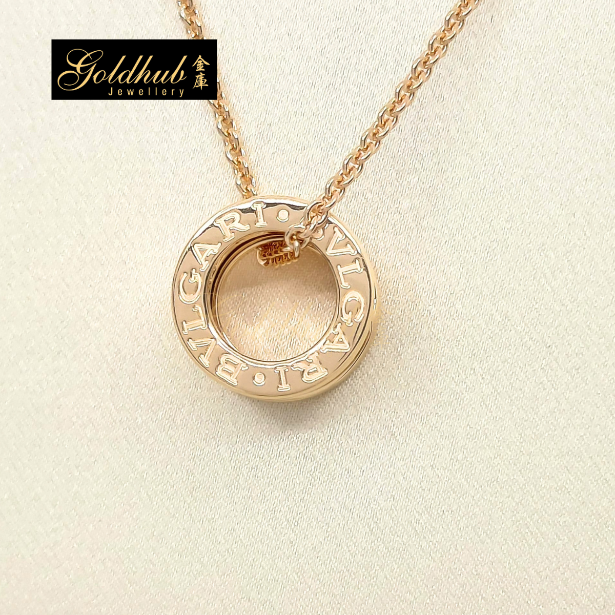 Bulgari B.zero1 Necklace in Rose Gold
