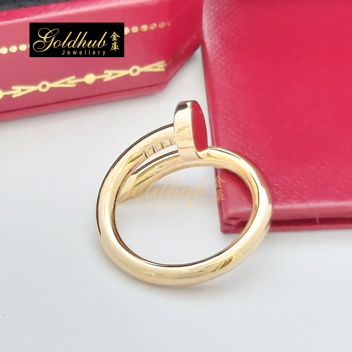 Cartier Juste Un Clou Ring in Rose Gold; Size 51