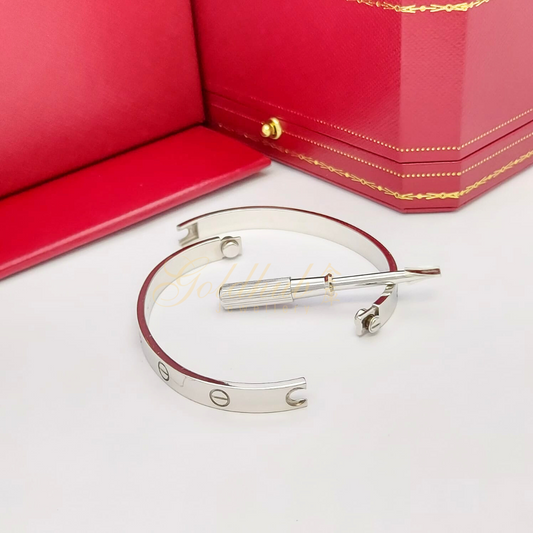 Cartier Love Bracelet in White Gold