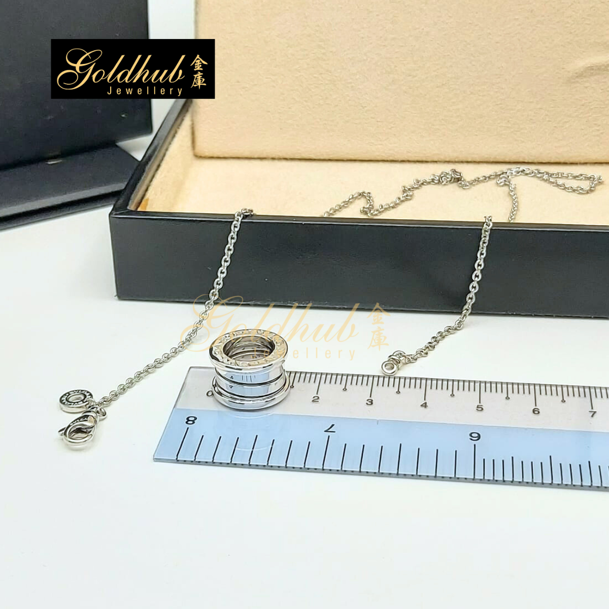 Bvlgari B.zero1 Necklace in White Gold