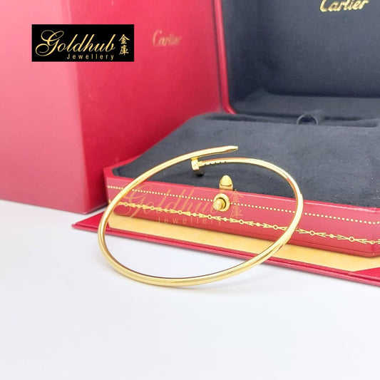 Cartier Juste Un Clou (Small Model) Bracelet in Yellow Gold, Size 19