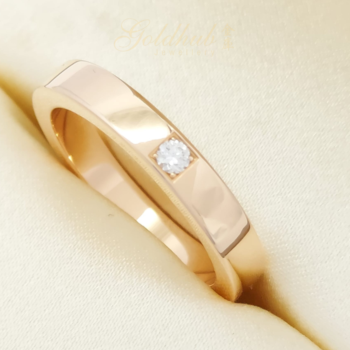 Bvlgari MarryMe Wedding Diamond Ring in Rose Gold