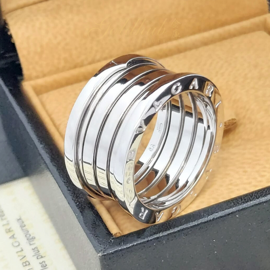 Bvlgari B.zero1 4 Band Ring in White Gold