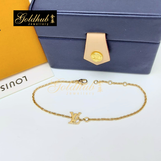 Louis Vuitton Idylle Blossom LV Bracelet, 1 Diamond in Rose Gold