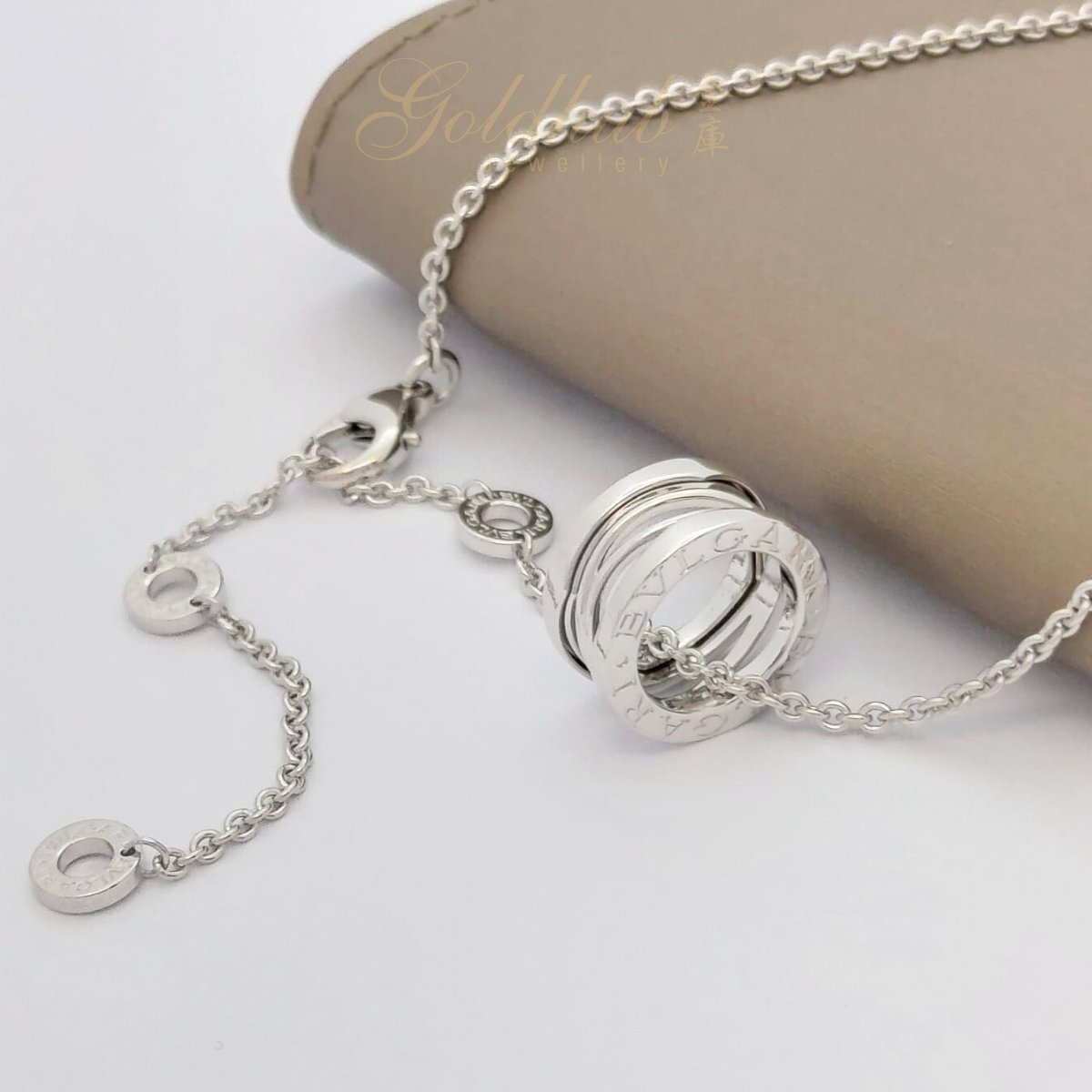 Bvlgari B.zero1 Legend Necklace in White Gold