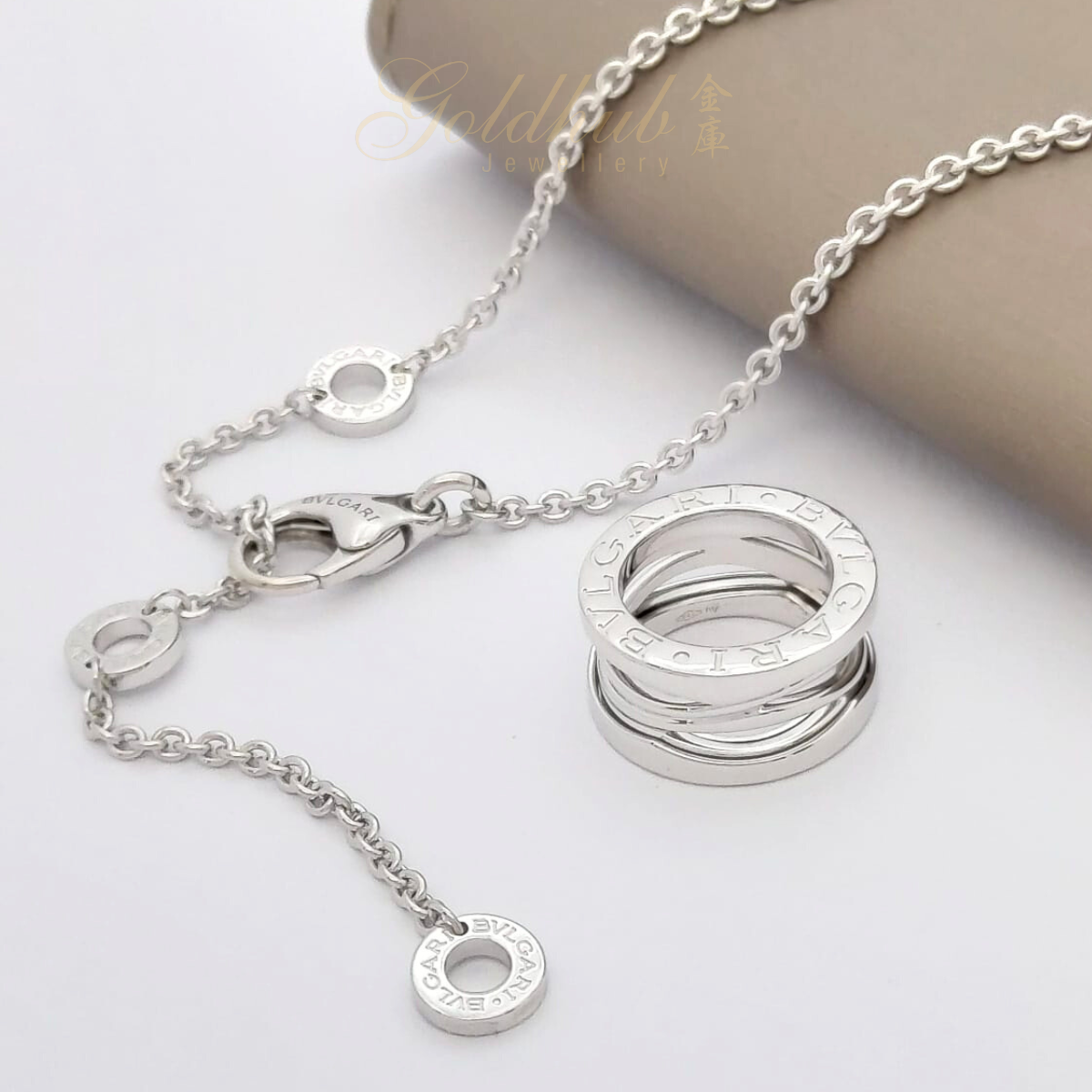 Bvlgari B.zero1 Legend Necklace in White Gold