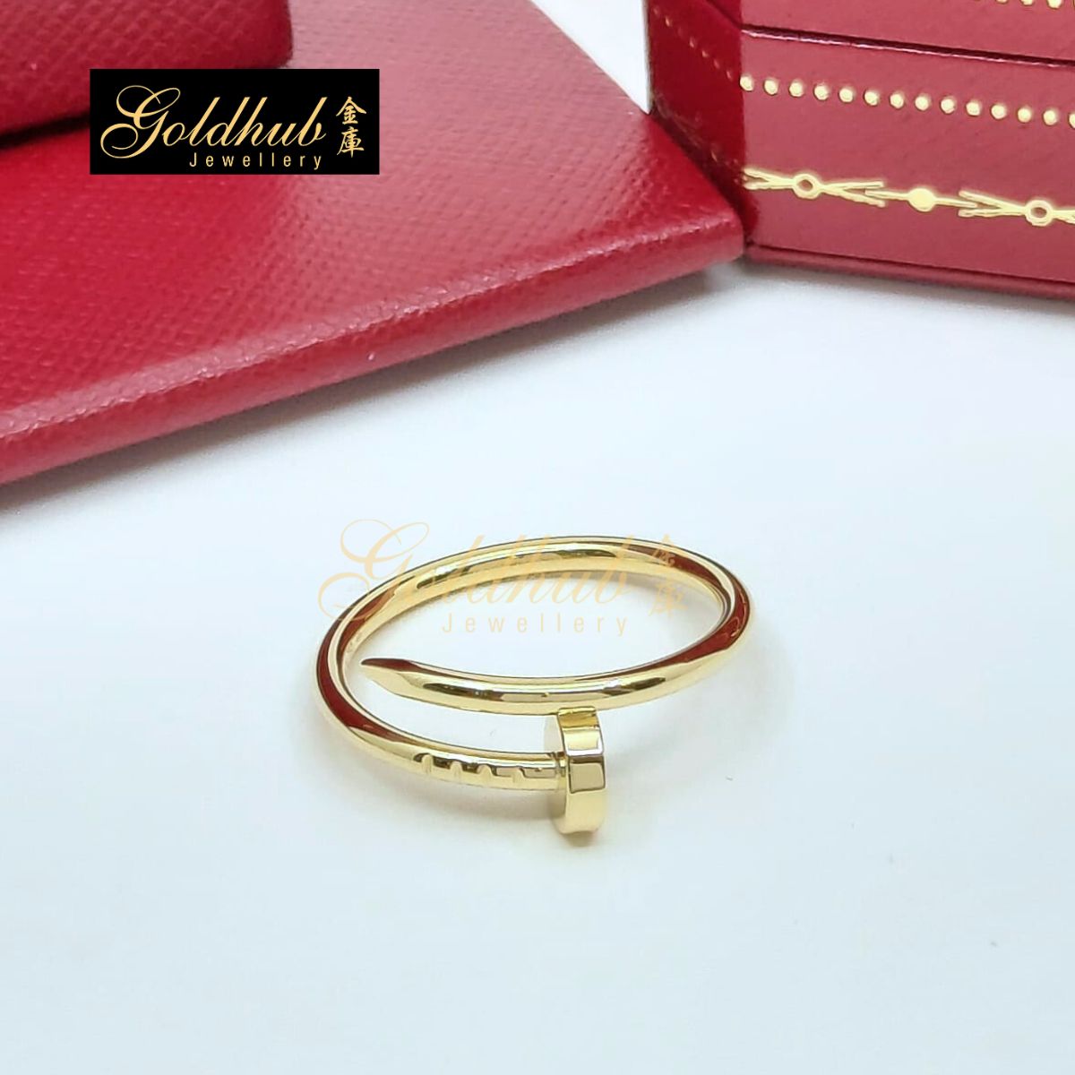 Cartier Juste Un Clou Ring, Small Model in Yellow Gold, Size 55