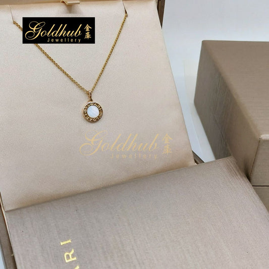 Bvlgari Bvlgari Necklace Mother of Pearl in Rose Gold