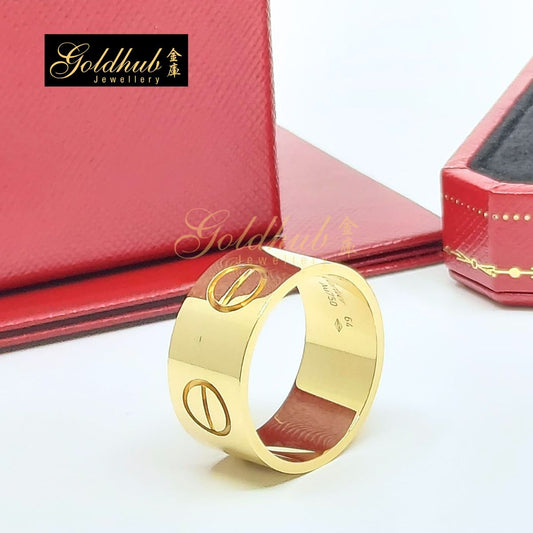 Cartier LOVE Ring, Large Model in Yellow Gold, Size 64