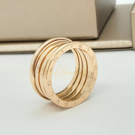 Bvlgari B.zero1 4 Band Ring in Rose Gold