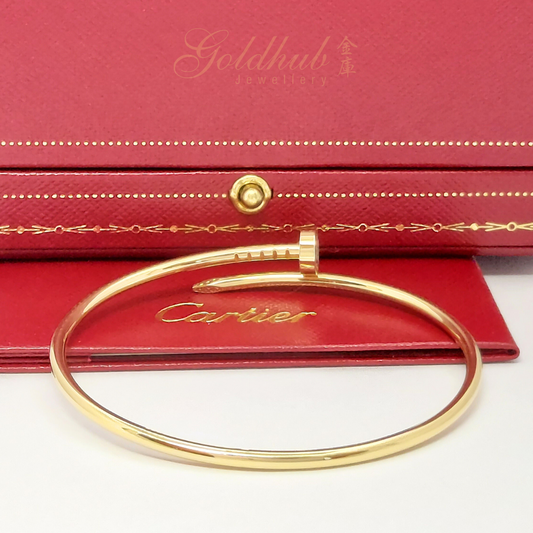 18K Pre-loved Cartier Juste Un Clou Bracelet (Small Model) in Yellow Gold