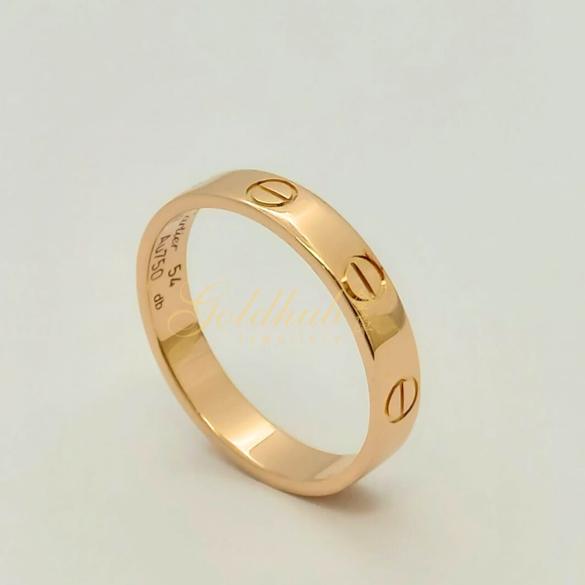 Cartier Love Wedding Band in Rose Gold