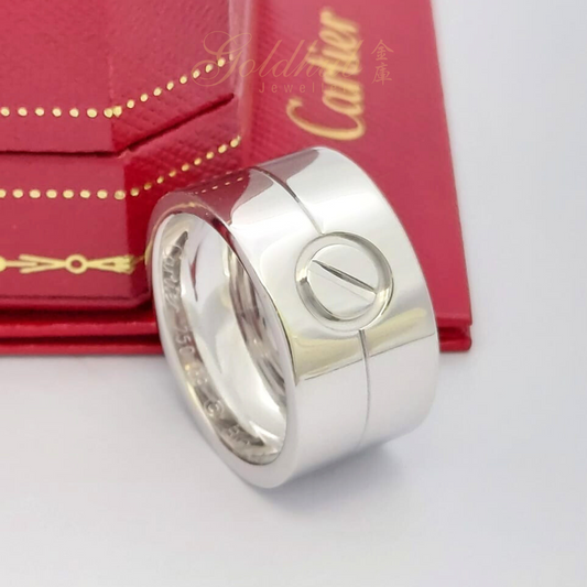 18k Pre-loved Cartier High Love Ring in White Gold