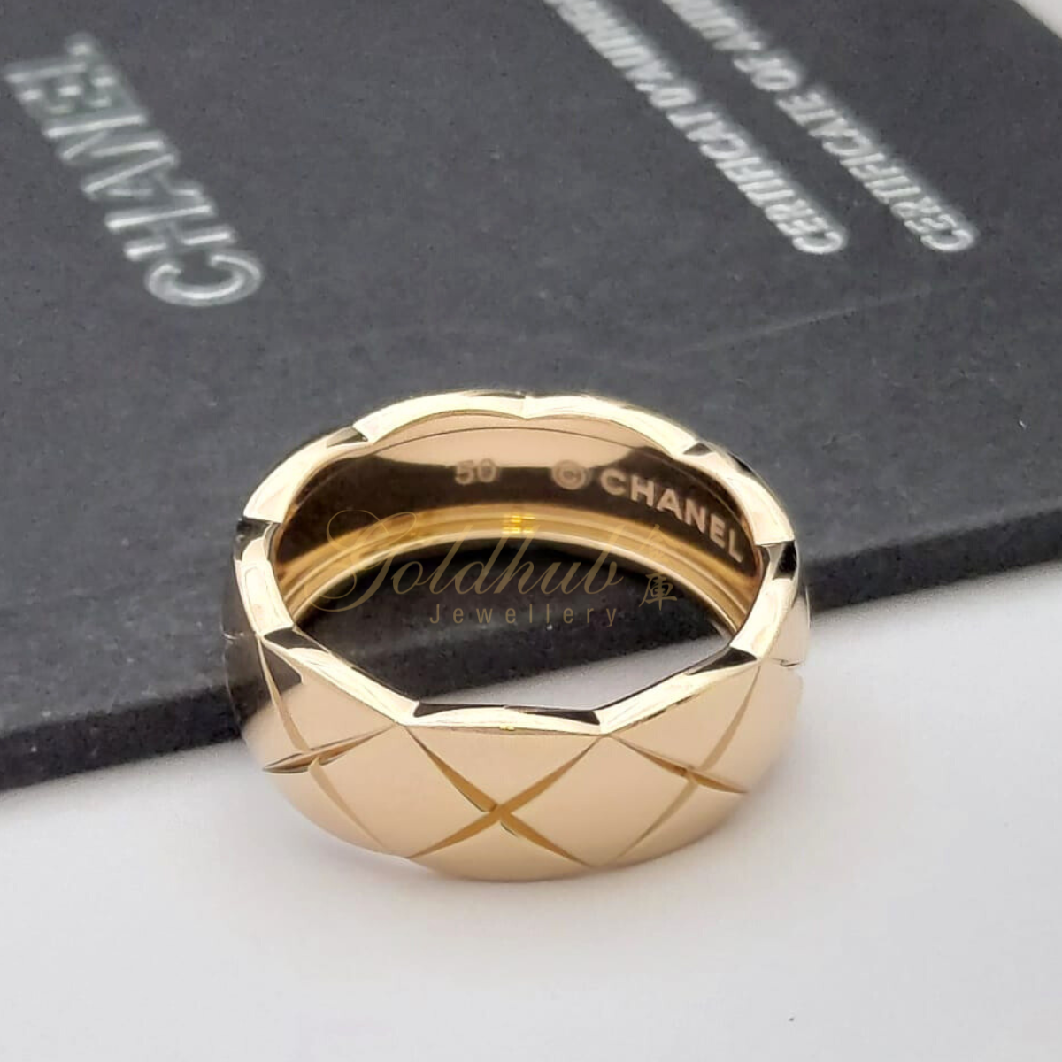 Chanel Coco Crush Small Version Ring in Rose Gold