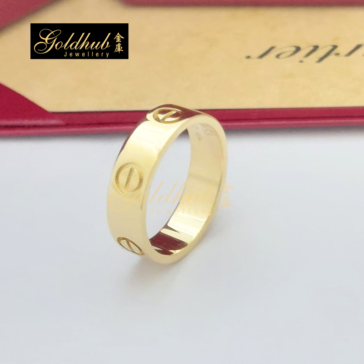 Cartier Love Ring in Yellow Gold, Size 55