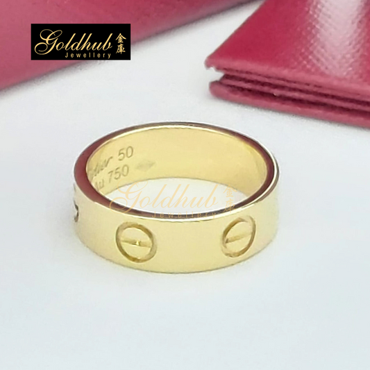 Cartier Love Ring in Yellow Gold, Size 50