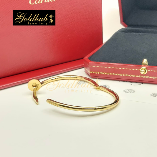 Cartier Juste Un Clou Bracelet, Classic Model in Yellow Gold, Size 18