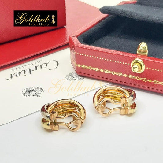 Cartier Trinity Earrings, Classic Model