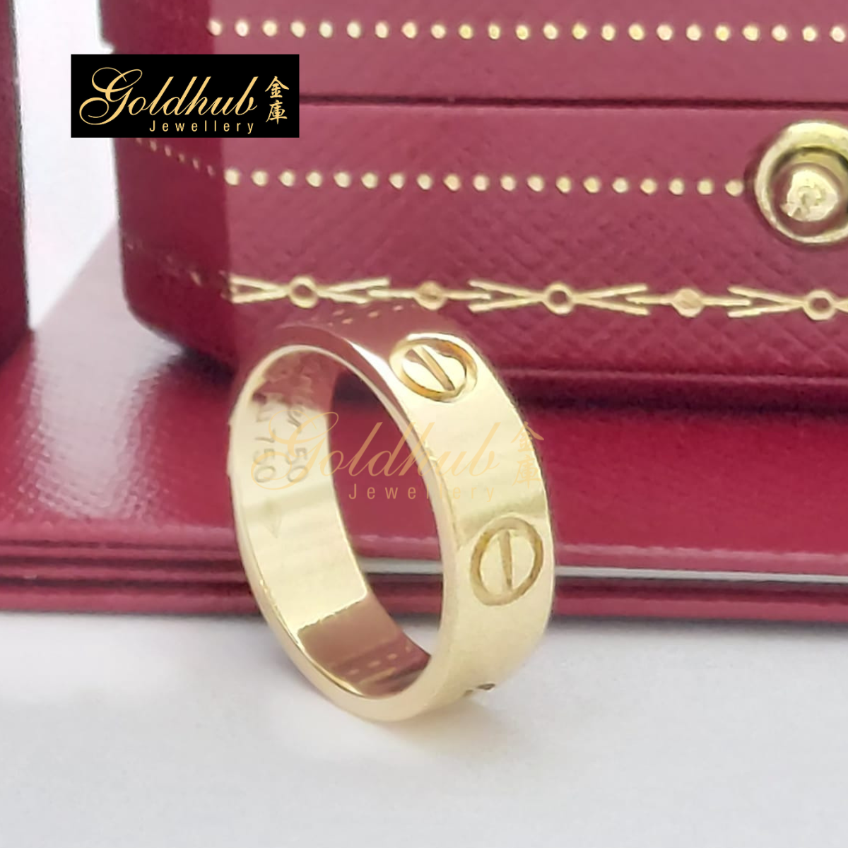 Cartier Love Ring in Yellow Gold, Size 50